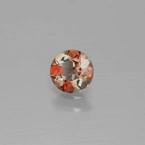 andalucita Multicolor natural de 0.48 ct, Corte Redondo, VS