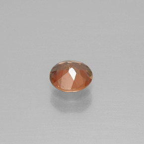 andalucita Marrón naranja natural de 0.45 ct, Corte Redondo, VS