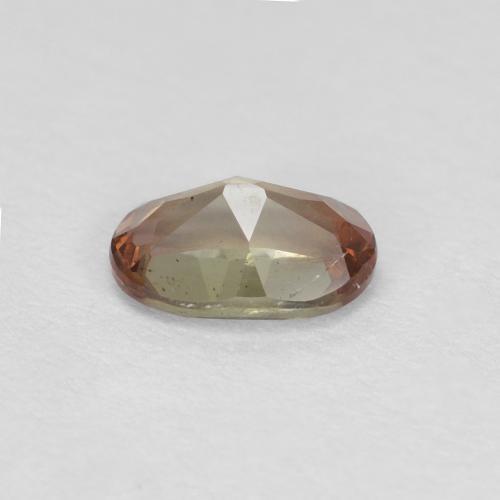 andalucita Multicolor natural de 0.48 ct, Corte Óvalo, VS
