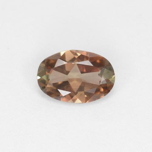 andalucita Multicolor natural de 0.33 ct, Corte Óvalo, VVS-VS
