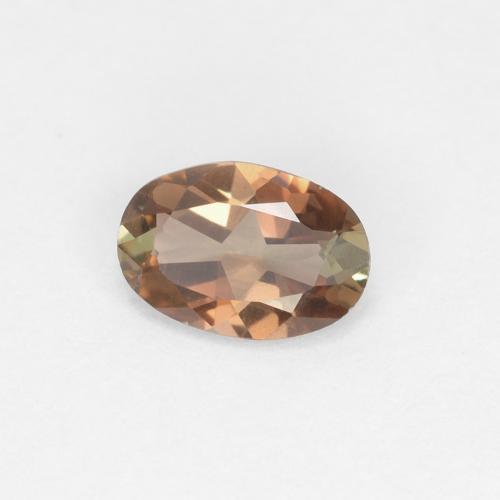 andalucita Multicolor natural de 0.33 ct, Corte Óvalo, VVS-VS