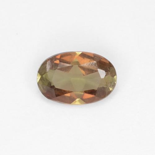 andalucita Multicolor natural de 0.37 ct, Corte Óvalo, VS