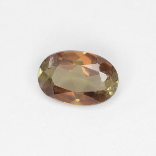 andalucita Multicolor natural de 0.37 ct, Corte Óvalo, VS