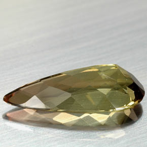 Andalucita multicolor natural de 2,93 ct, en forma de pera, VS