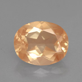 Andesina labradorita amarillo natural de 2,44 ct, corte óvalo, VVS-VS