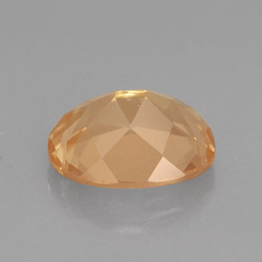 Andesina labradorita amarillo natural de 2,44 ct, corte óvalo, VVS-VS