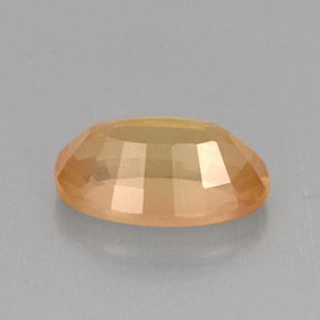 Labradorita Andesina Champán natural de 2.89 ct, Corte Óvalo, VVS