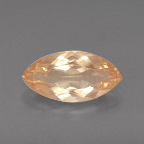 Andesina labradorita naranja natural de 1,60 ct, marquesa, VS