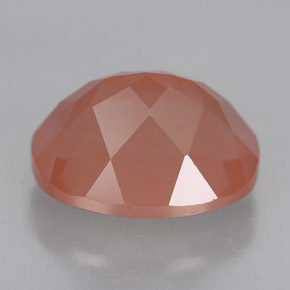 Andesina labradorita naranja natural de 3,10 ct, corte óvalo, VVS