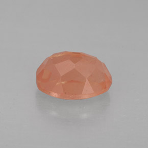 Andesina labradorita rojo natural de 1,49 ct, corte óvalo, VS