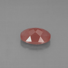 Andesina labradorita rojo natural de 0,85 ct, corte óvalo, VS
