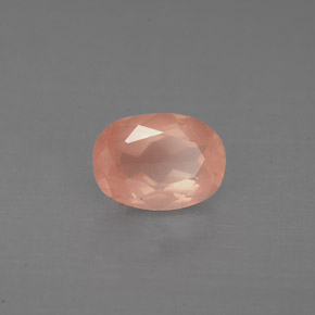 Andesina labradorita rojo natural de 0,97 ct, corte óvalo, VS