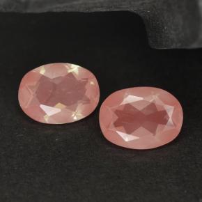 Gemas de Labradorita Andesina Rojo naranja natural de 2.30 ct, Corte Óvalo, VS