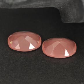 Gemas de Labradorita Andesina Rojo naranja natural de 2.30 ct, Corte Óvalo, VS