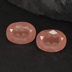 Gemas de andesina labradorita rojo natural de 3,02 ct, corte óvalo, VVS-VS
