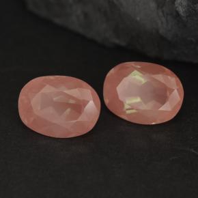Gemas de andesina labradorita rojo natural de 3,02 ct, corte óvalo, VVS-VS