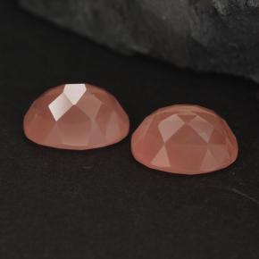 Gemas de andesina labradorita rojo natural de 3,02 ct, corte óvalo, VVS-VS