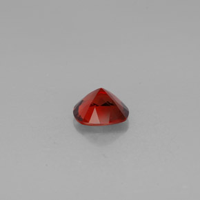 Andesina labradorita naranja natural de 1,00 ct, corte cojín, VVS
