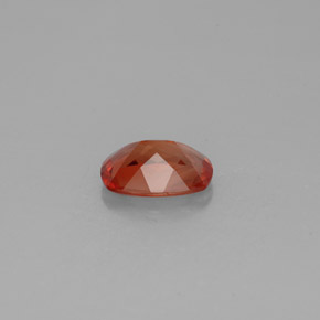 Labradorita Andesina Naranja miel natural de 1.43 ct, Corte Cojín, VVS-VS