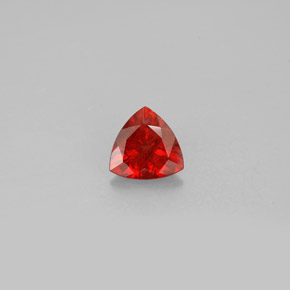 Andesina labradorita rojo natural de 0,84 ct, trillón, VVS-VS