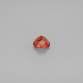 Labradorita Andesina Naranja miel natural de 0.75 ct, Corte Cojín, VS