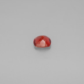 Andesina labradorita rojo natural de 0,72 ct, corte cojín, VS-SI