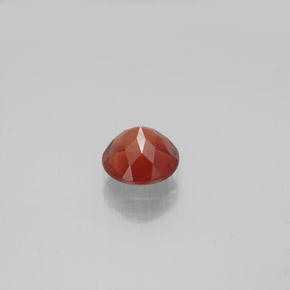 Labradorita Andesina Naranja miel natural de 0.79 ct, Corte Redondo, VVS-VS