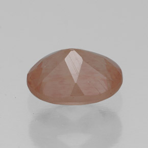 Labradorita Andesina Naranja miel natural de 1.20 ct, Transparente, Transparente / Translúcido