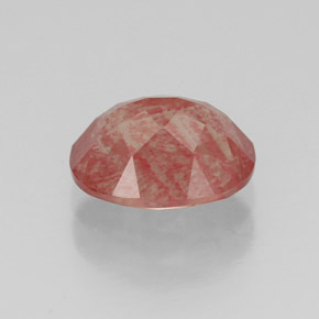 Andesina labradorita rojo natural de 1,33 ct, corte óvalo, VS