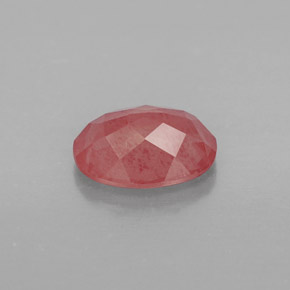Andesina labradorita rojo natural de 1,19 ct, transparente, transparente / translúcido