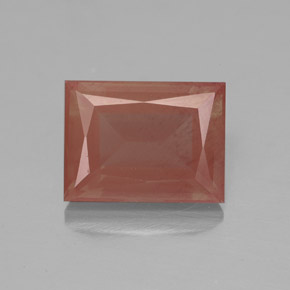 Labradorita Andesina Naranja miel natural de 3.40 ct, Transparente, Transparente / Translúcido