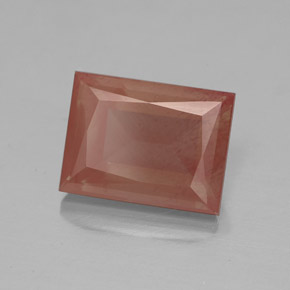 Labradorita Andesina Naranja miel natural de 3.40 ct, Transparente, Transparente / Translúcido