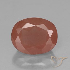 3.10ct Natural Rojo azulado Labradorita Andesina, Ovalada, Transparente / Translúcido