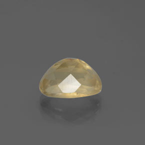 Labradorita Andesina Champán natural de 3.85 ct, Corte Óvalo, Transparente