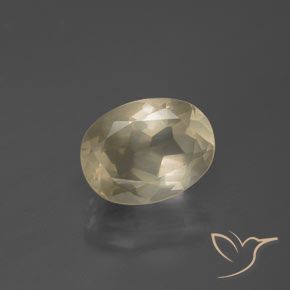 2.51ct Natural Crema Labradorita Andesina, Ovalada, Transparente