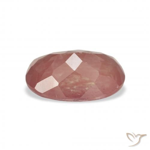 Labradorita Andesina Rojo sangre natural de 2.44 ct, Forma Cojín, Transparente