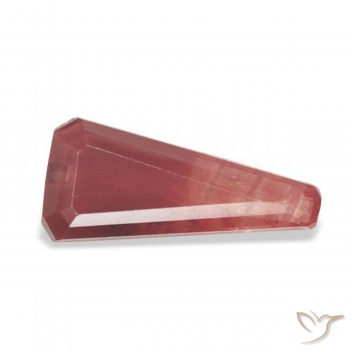 Labradorita Andesina Rojo medio natural de 2.07 ct, Elegante, Transparente