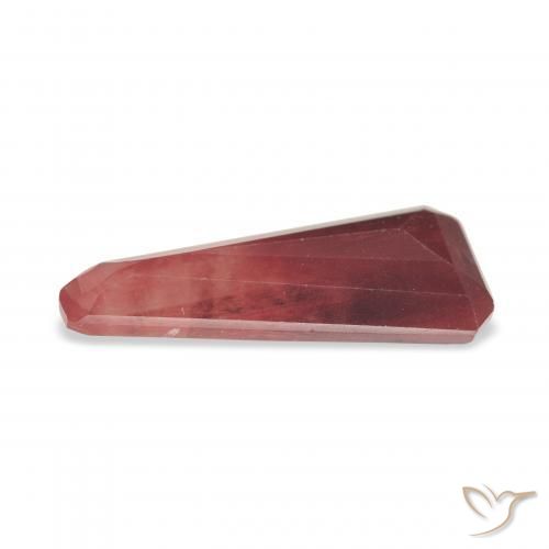 Labradorita Andesina Rojo medio natural de 2.07 ct, Elegante, Transparente