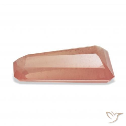 Labradorita Andesina Naranja rojizo natural de 6.74 ct, Elegante, Transparente