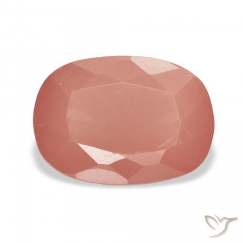 3.04ct Rojo azulado intenso Labradorita Andesina, Forma Cojín, Translúcido