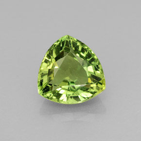 Apatita verde natural de 2,14 ct, trillón, VS