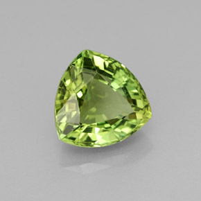 Apatita verde natural de 2,14 ct, trillón, VS