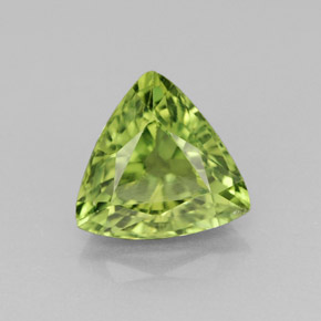 Apatita verde natural de 1,81 ct, trillón, VS