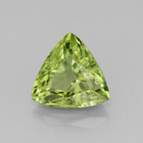 Apatita verde natural de 1,81 ct, trillón, VS