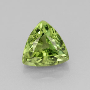 Apatita verde natural de 1,61 ct, trillón, VS