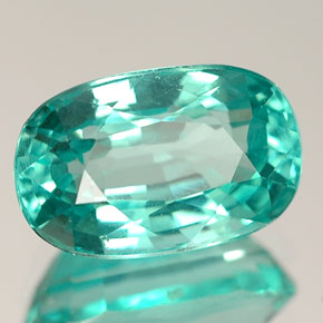 Apatito Azul claro natural de 3.14 ct, Corte Óvalo, VS