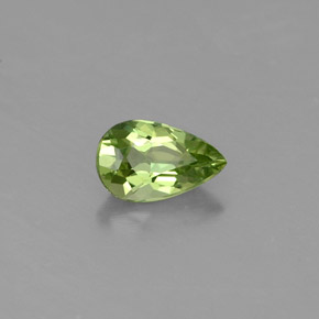 Apatito Verde natural de 0.33 ct, En forma de pera, VS