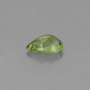 Apatito Verde natural de 0.33 ct, En forma de pera, VS