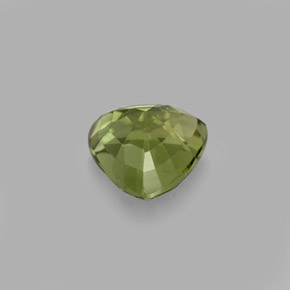 Apatita verde natural de 1,44 ct, trillón, VS