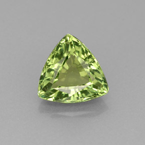 Apatita verde natural de 1,30 ct, trillón, VVS-VS